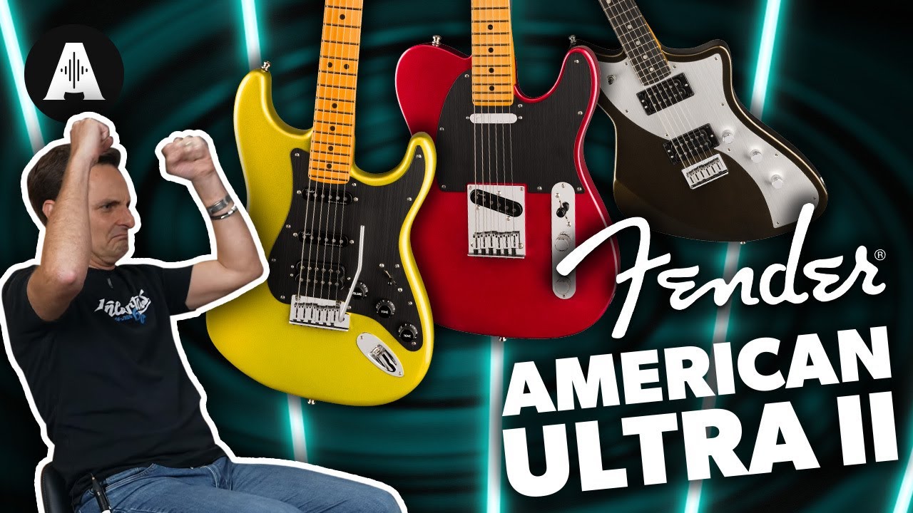 New Fender American Ultra II - Fender's Most Modern Guitars Evolved! - YouTube