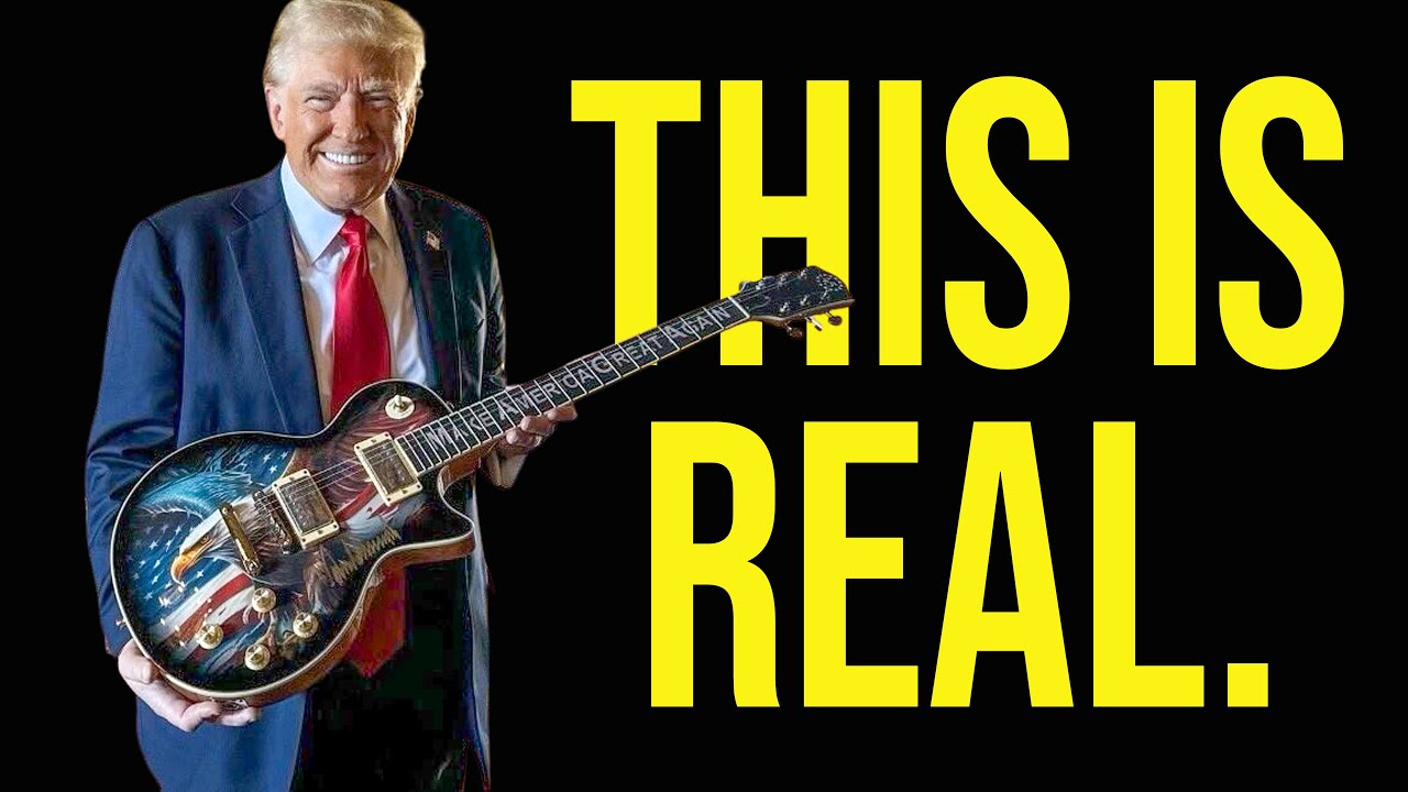 TRUMP GUITARS: I thought this was a joke but... - YouTube