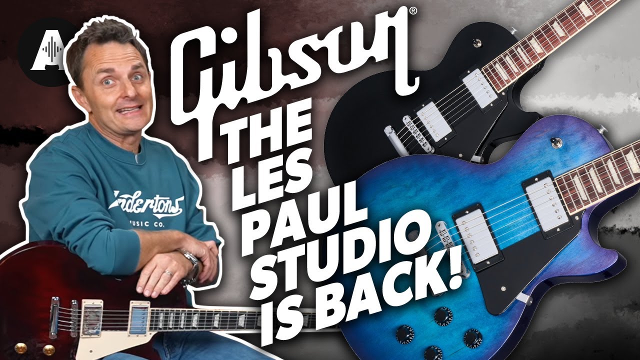 The Gibson Les Paul Studio is Back and Better than Ever! - YouTube