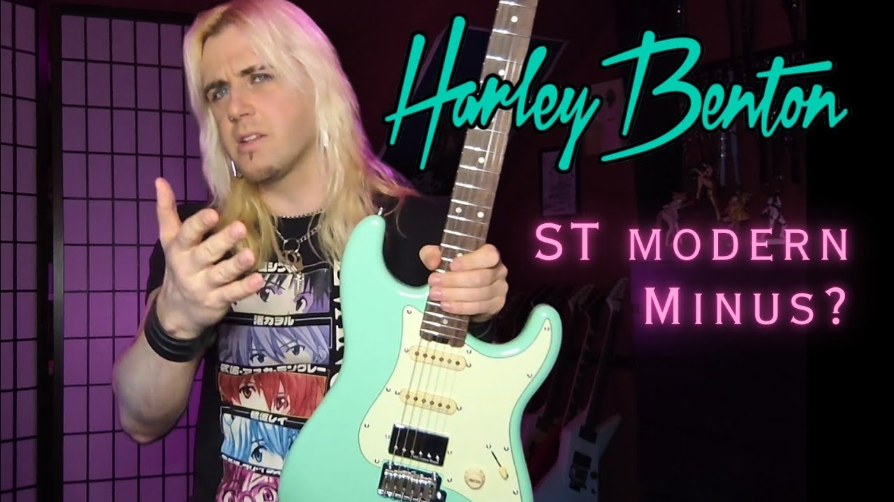 Harley Benton ST Modern 2024 Review With Sound Samples - Am I going to keep this guitar??? - YouTube