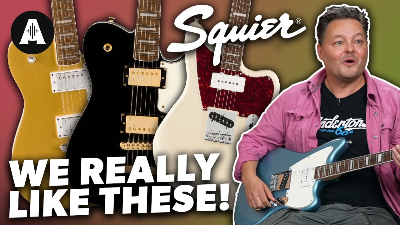 Squier Paranormal Guitars - Unique Features at Great Prices! - YouTube