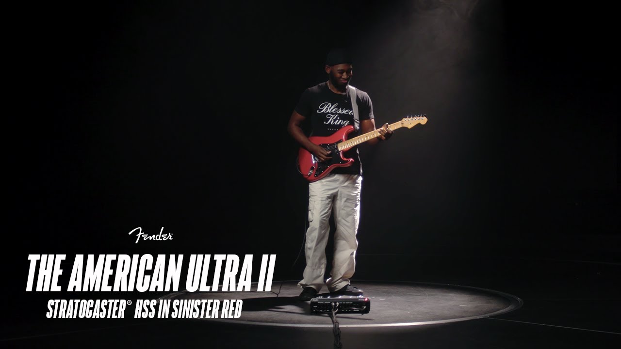 Isaiah Sharkey Plays American Ultra II Stratocaster HSS | Ultra II | Fender - YouTube