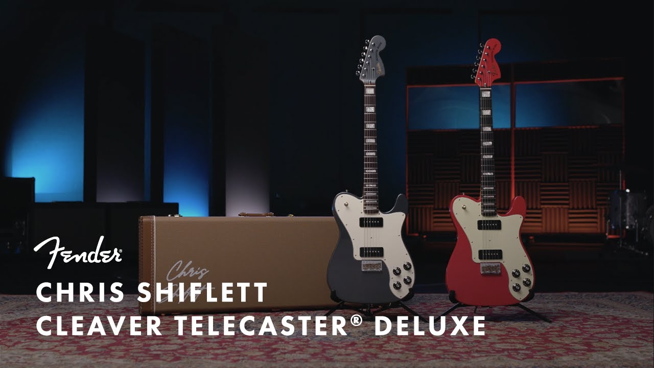 Exploring the Chris Shiflett Cleaver Telecaster Deluxe | Artist Signature Series | Fender - YouTube