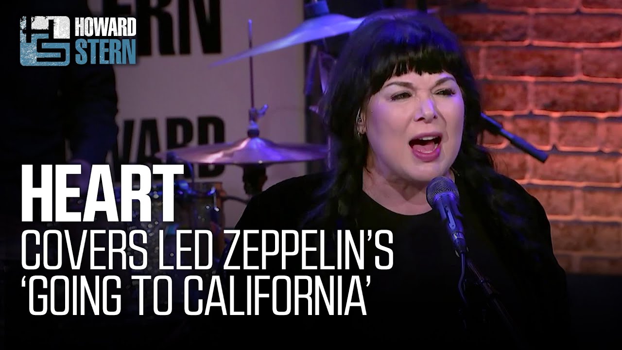 Heart Covers Led Zeppelin's “Going to California” Live on the Stern Show - YouTube