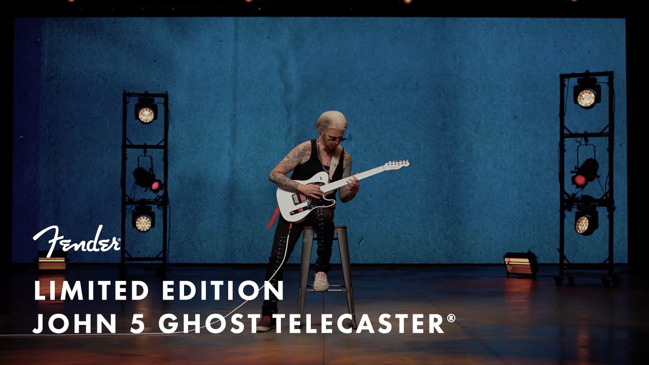 Exploring the Limited Edition John 5 Ghost Telecaster | Fender Artist Signature | Fender - YouTube