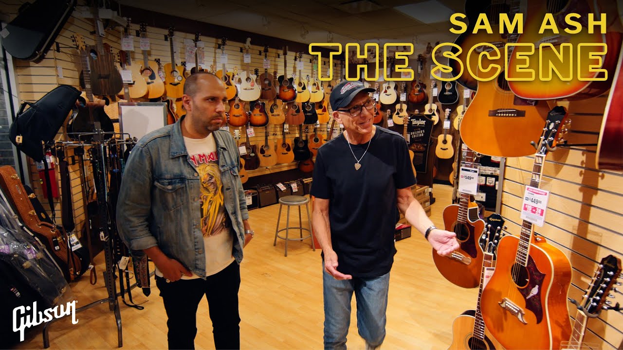 The Scene New York: Sam Ash Music - YouTube