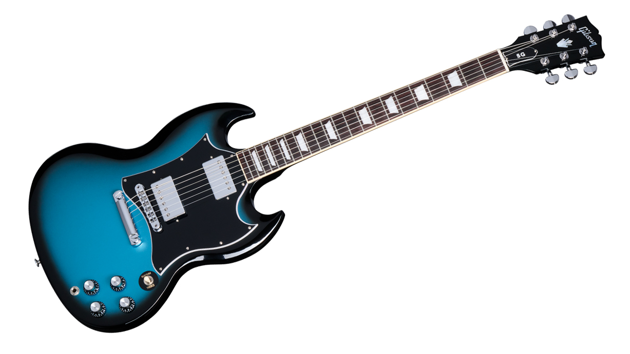 Gibson SG Standard in Pelham Blue Burst