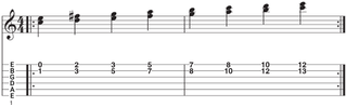 Dorian mode diads