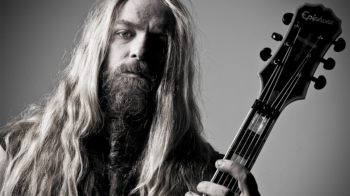 Zakk Wylde, best known as the former guitarist for Ozzy Osbourne and founder of Black Label Society. During a shoot for Guitarist Magazine, February 23, 2011.