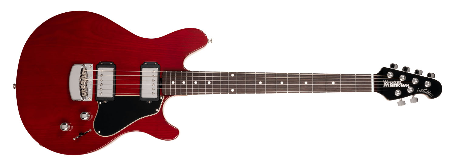 Ernie Ball Music Man James Valentine Collection 2024: the lineup of high-end double-cuts has been refreshed with classic finishes and enhanced playability 