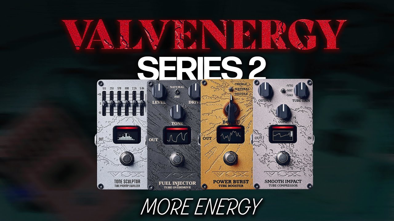 VOX Valve Energy Series 2 – Nutube Innovation in Every Pedal | Overview & Review - YouTube