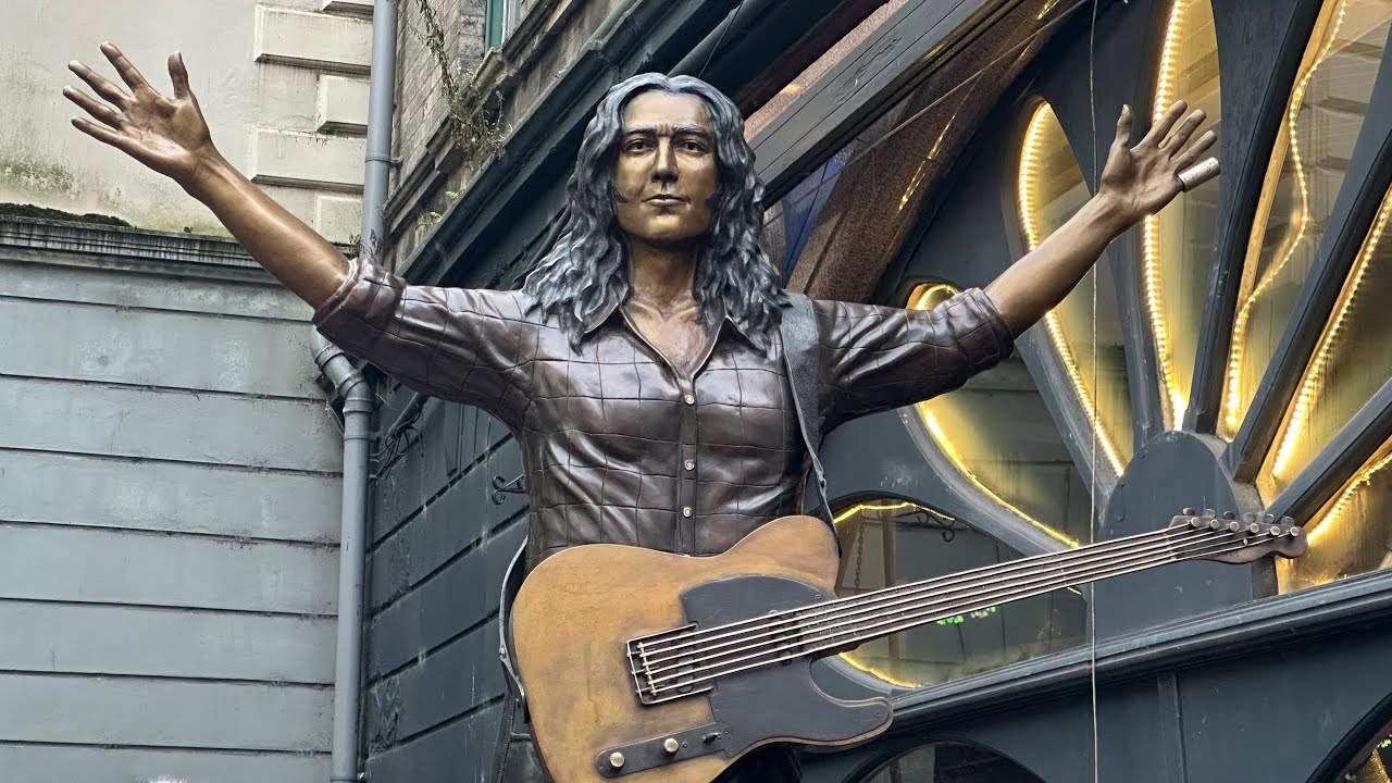 Rory Gallagher Statue Unveiling - YouTube