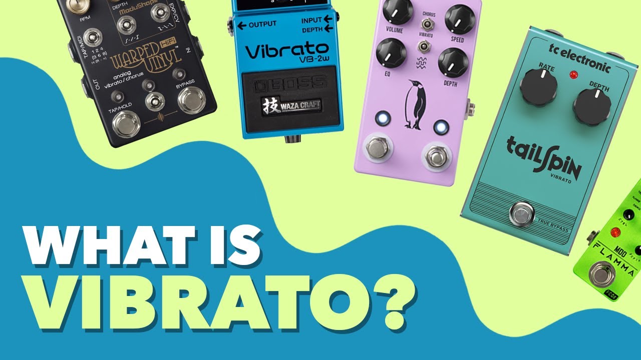 The Sound and History of Vibrato (Univibe, BOSS VB-2, JHS Emperor, Chase Bliss Warped Vinyl) - YouTube