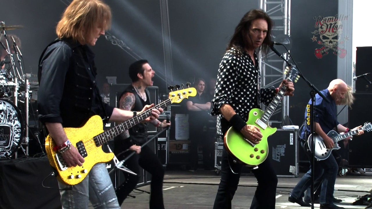 Thin Lizzy - 'The Boys Are Back In Town' Live At Ramblin' Man Fair 2016 - YouTube