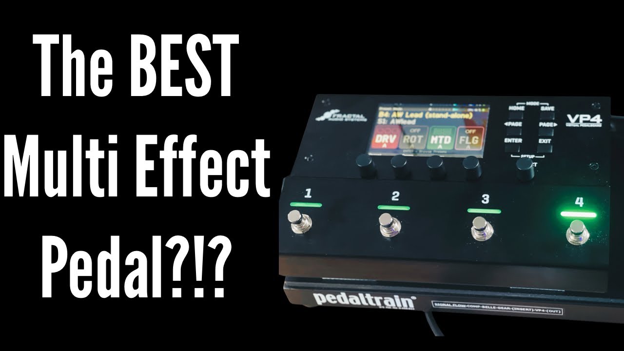 The Best Multi Effects Pedal!?! Fractal VP4 Entering the Tournament! - YouTube