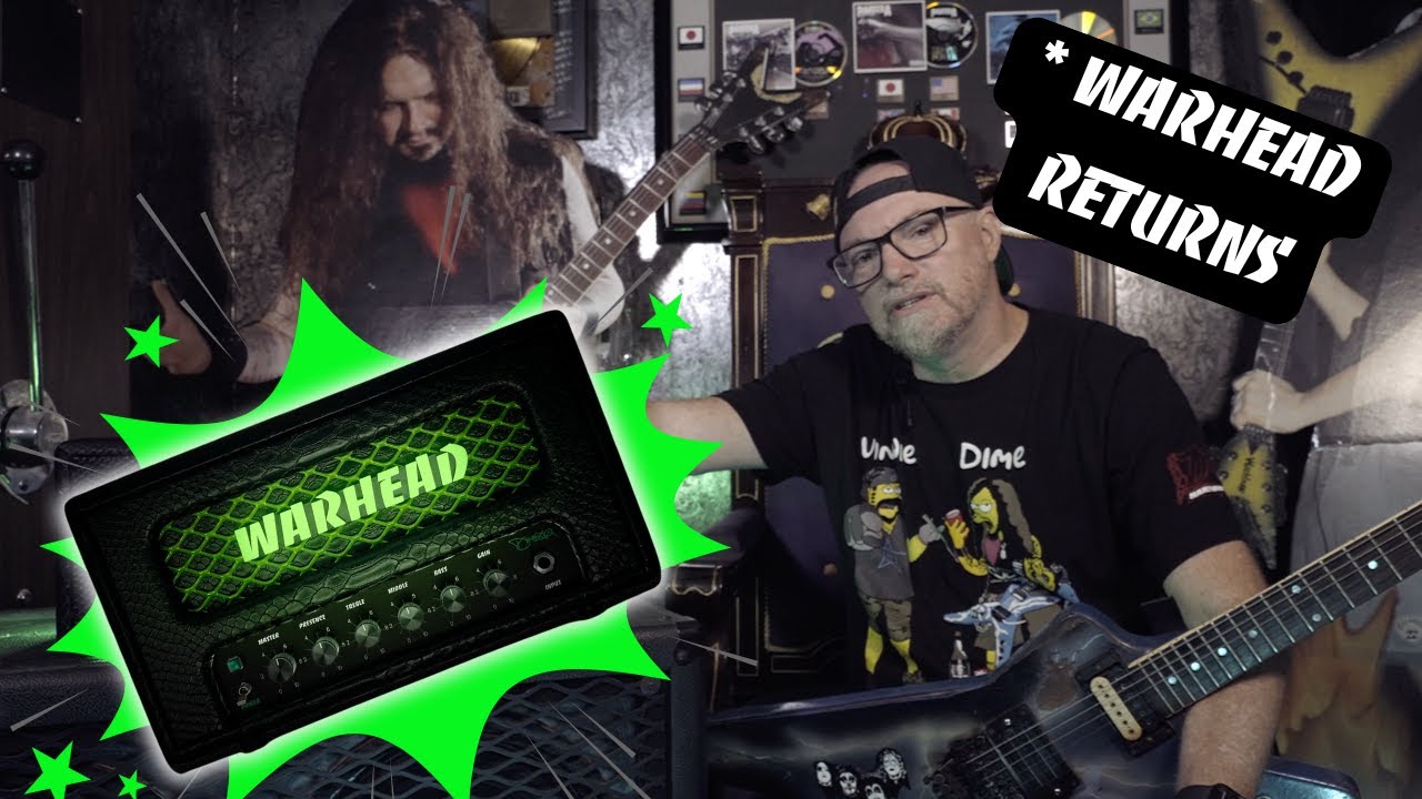 Warhead mini amp reveal (Dimebag Darrell amp) Limited Edition - YouTube