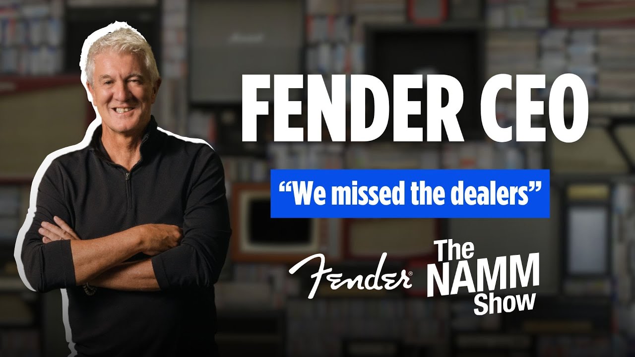 Fender CEO Andy Mooney talks going back to the NAMM Show | The Zak Kuhn Show - YouTube