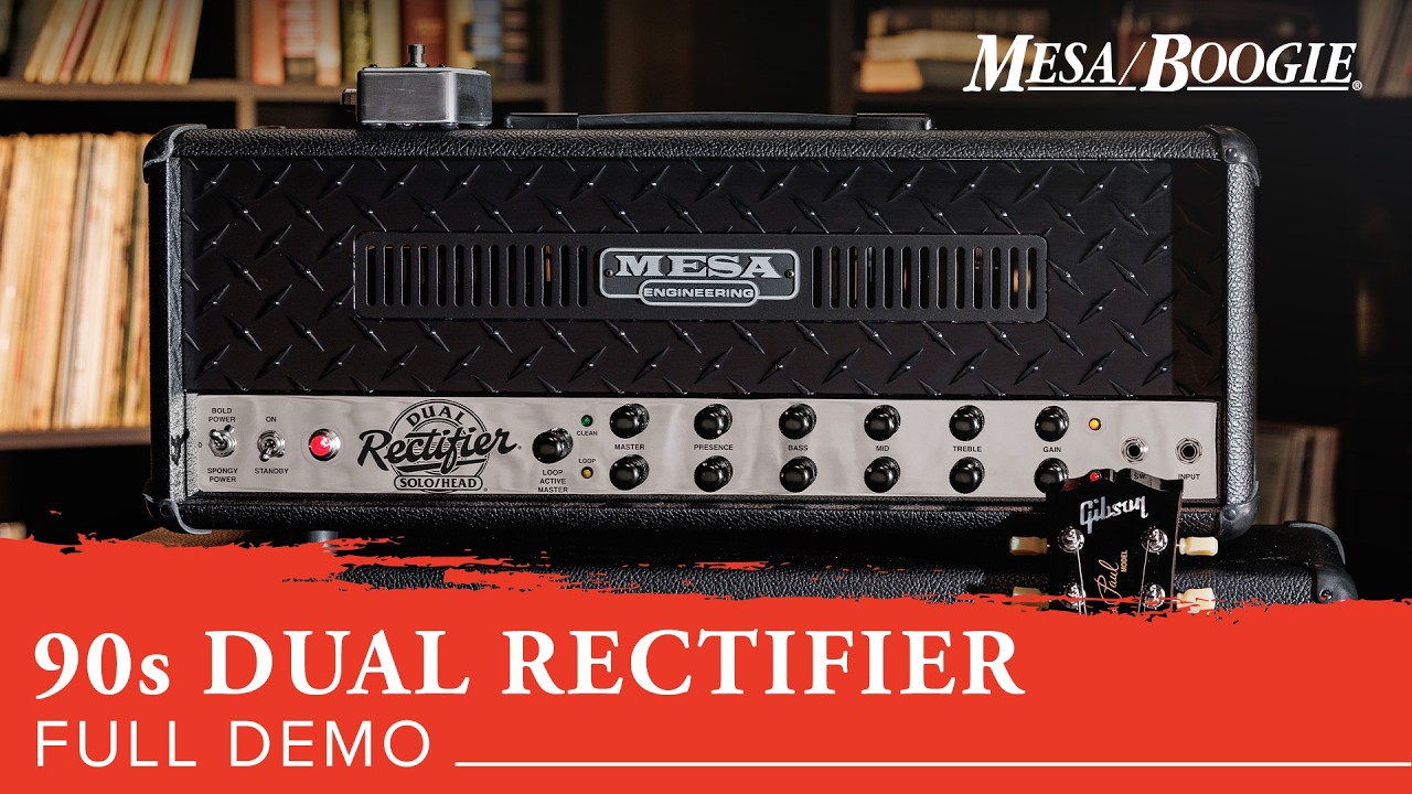 MESA/Boogie 90s Dual Rectifier full demo & tutorial ft. Doug West & Tommy Waugh - YouTube