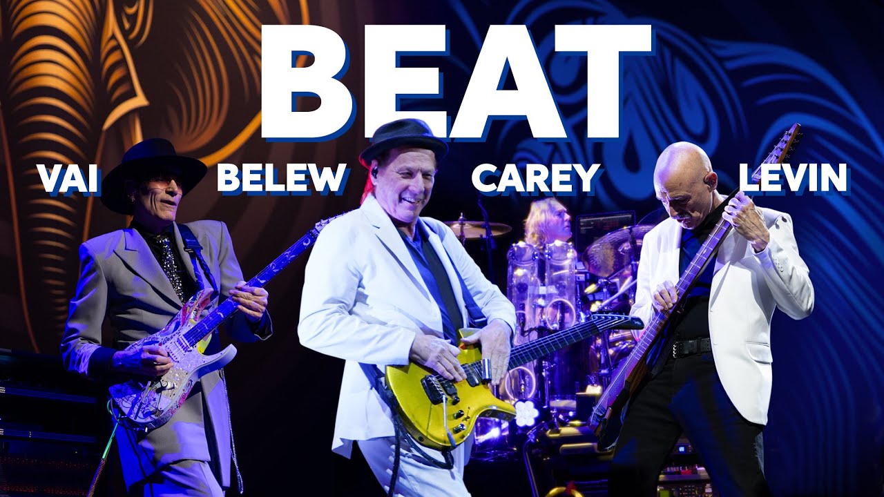 BEAT: ’80s KING CRIMSON Albums Reimagined ft. Steve Vai, Adrian Belew, and Tony Levin - YouTube