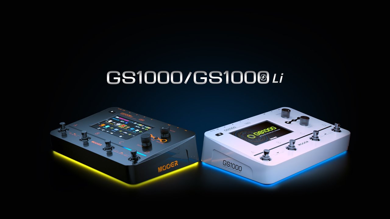 MOOER GS1000 Intelligent Amp Profiling Processor Official Video - YouTube