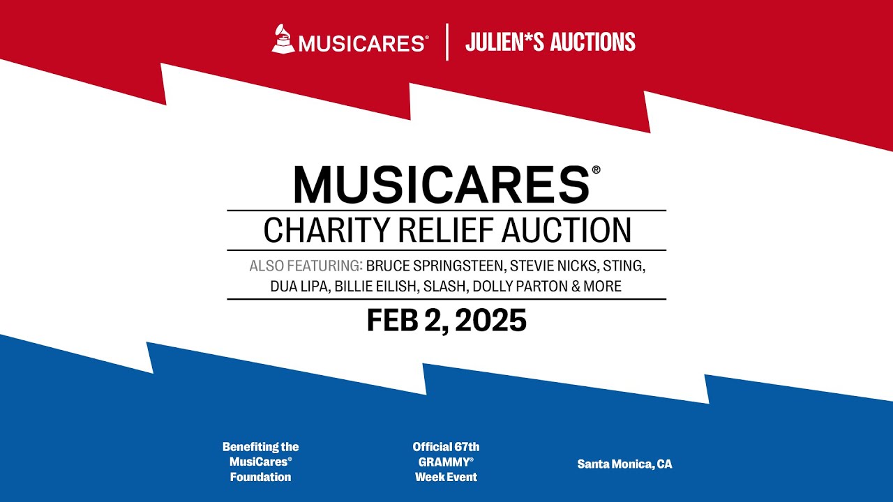 2025 MusiCares | Charity Relief Auction - YouTube