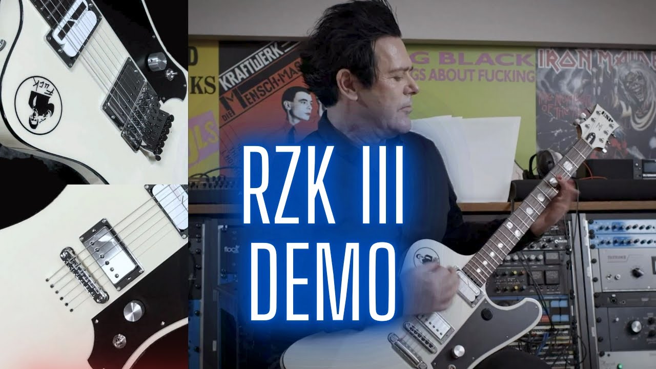 ESP/LTD RZK III DEMO #rzk #espguitars #rammstein #emigrate #guitar #demonstration #richardkruspe - YouTube