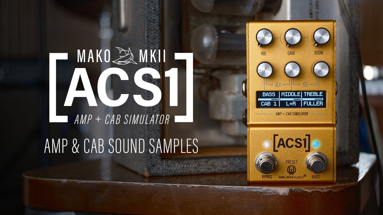 Walrus Audio MAKO Series MKII: ACS1 Program Samples - YouTube