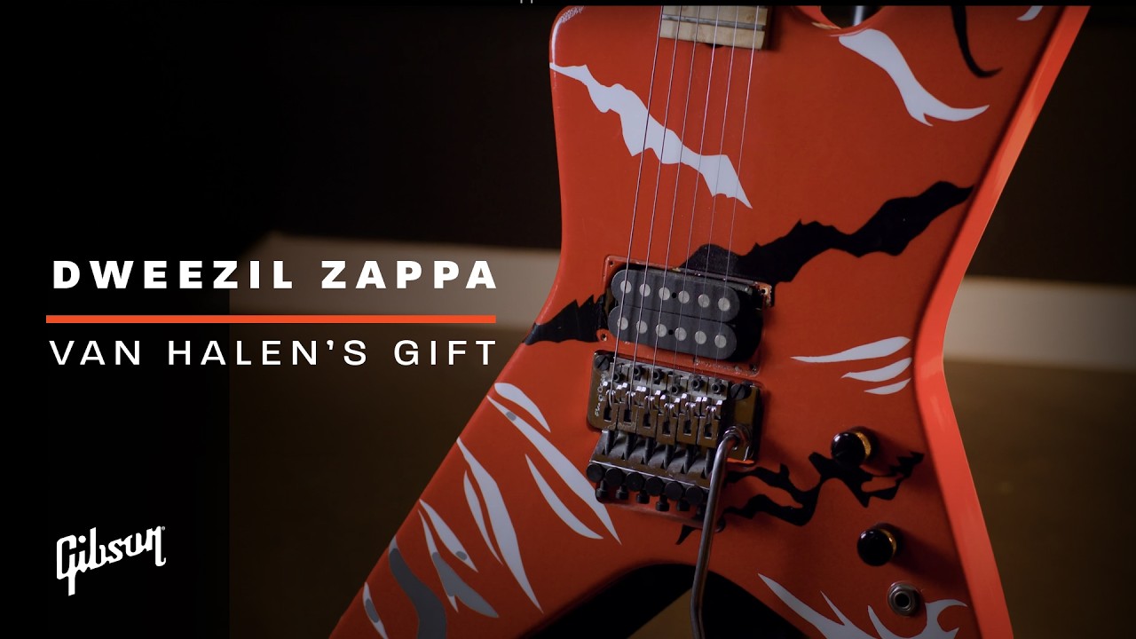 Dweezil Zappa Shows the Gift Eddie Van Halen Gave Him - YouTube