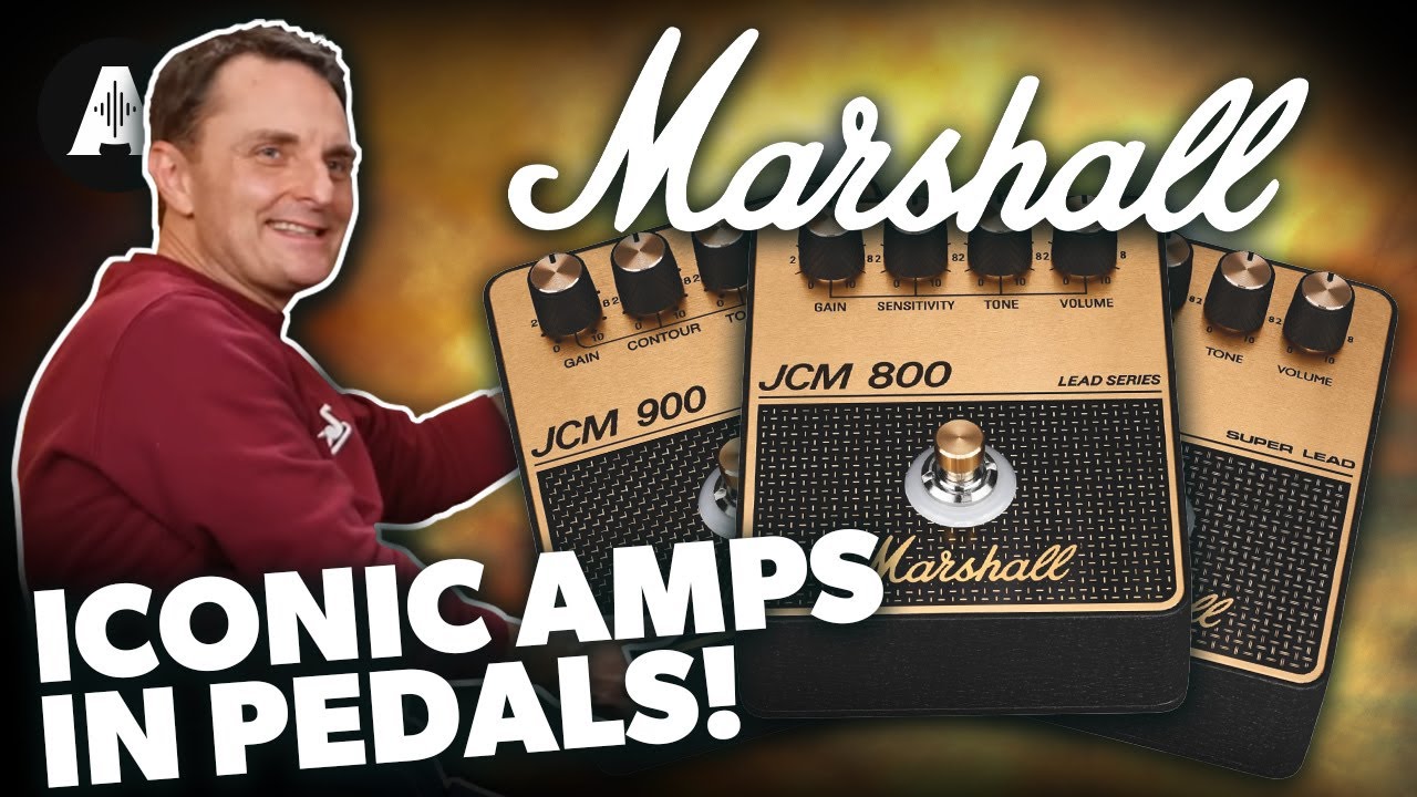 New Marshall Amp Series Pedals - Iconic Amps in Compact Pedals! - NAMM 2025 - YouTube