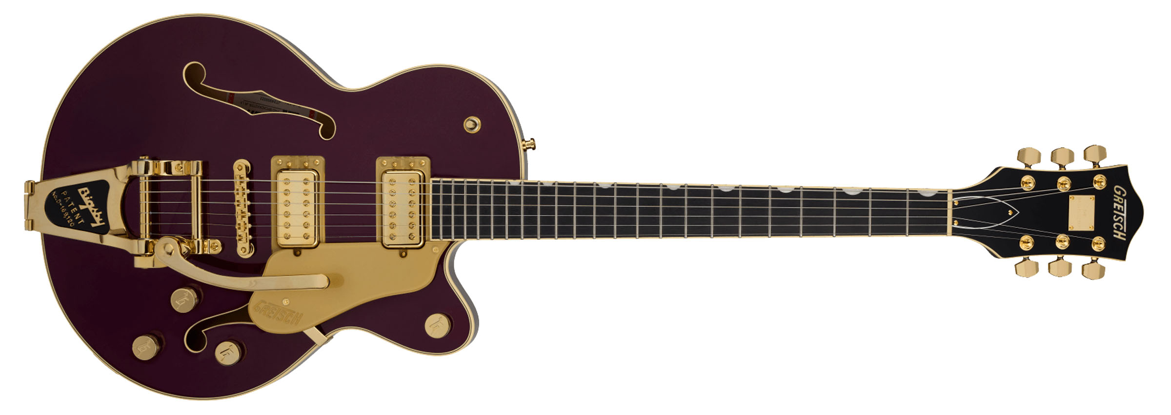 Gretsch Professional Collection Broadkaster Jr. LX Center Block in Blackberry