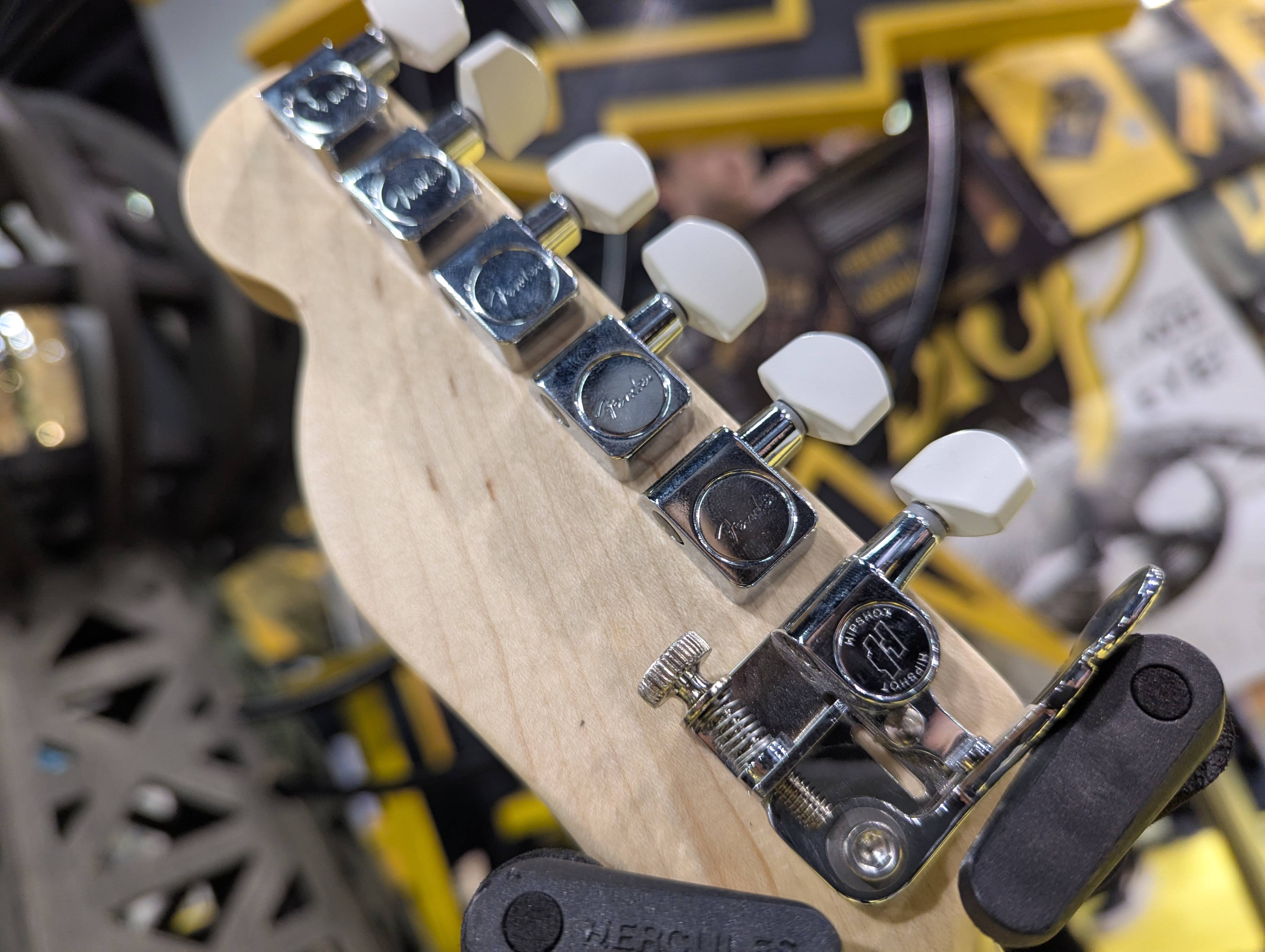 Jack White's Fender Custom Shop Triplecaster at NAMM 2025