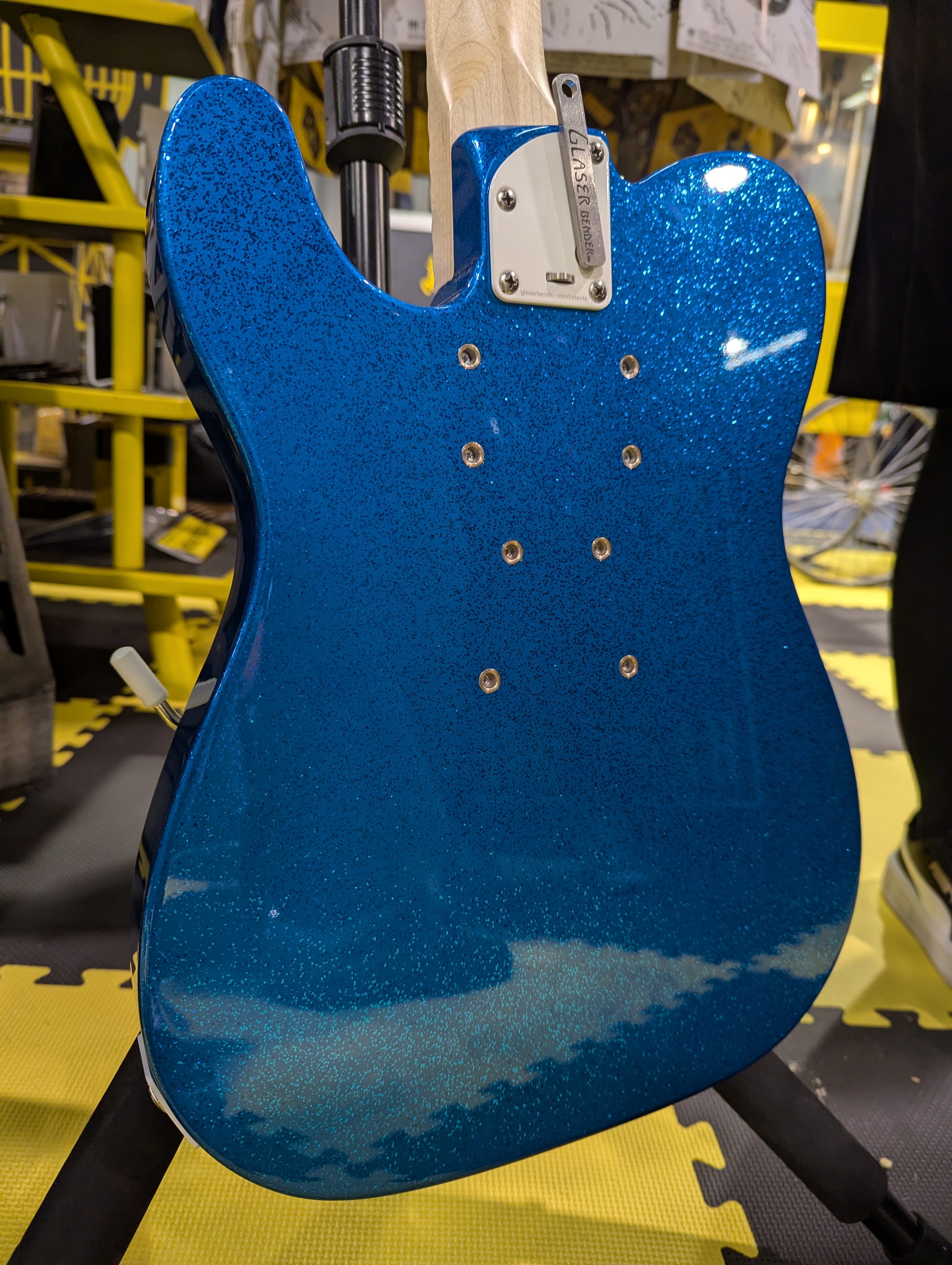 Jack White's Fender Custom Shop Triplecaster at NAMM 2025