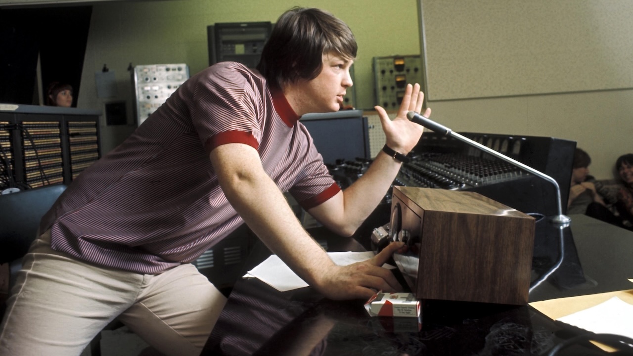 Singer and mastermind Brian Wilson of the rock and roll band 