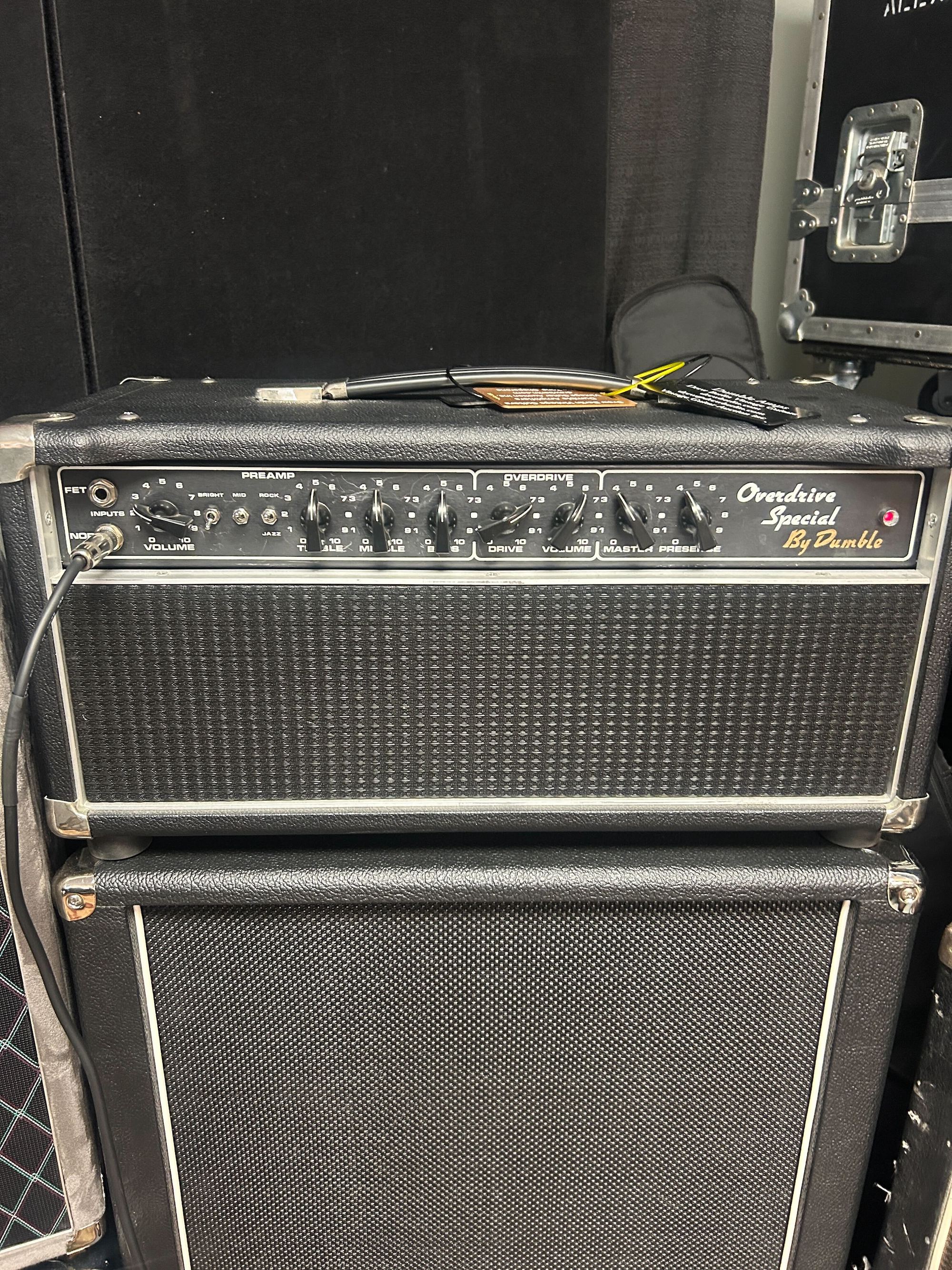 The Dumble display at the 2025 NAMM show in Anaheim, California