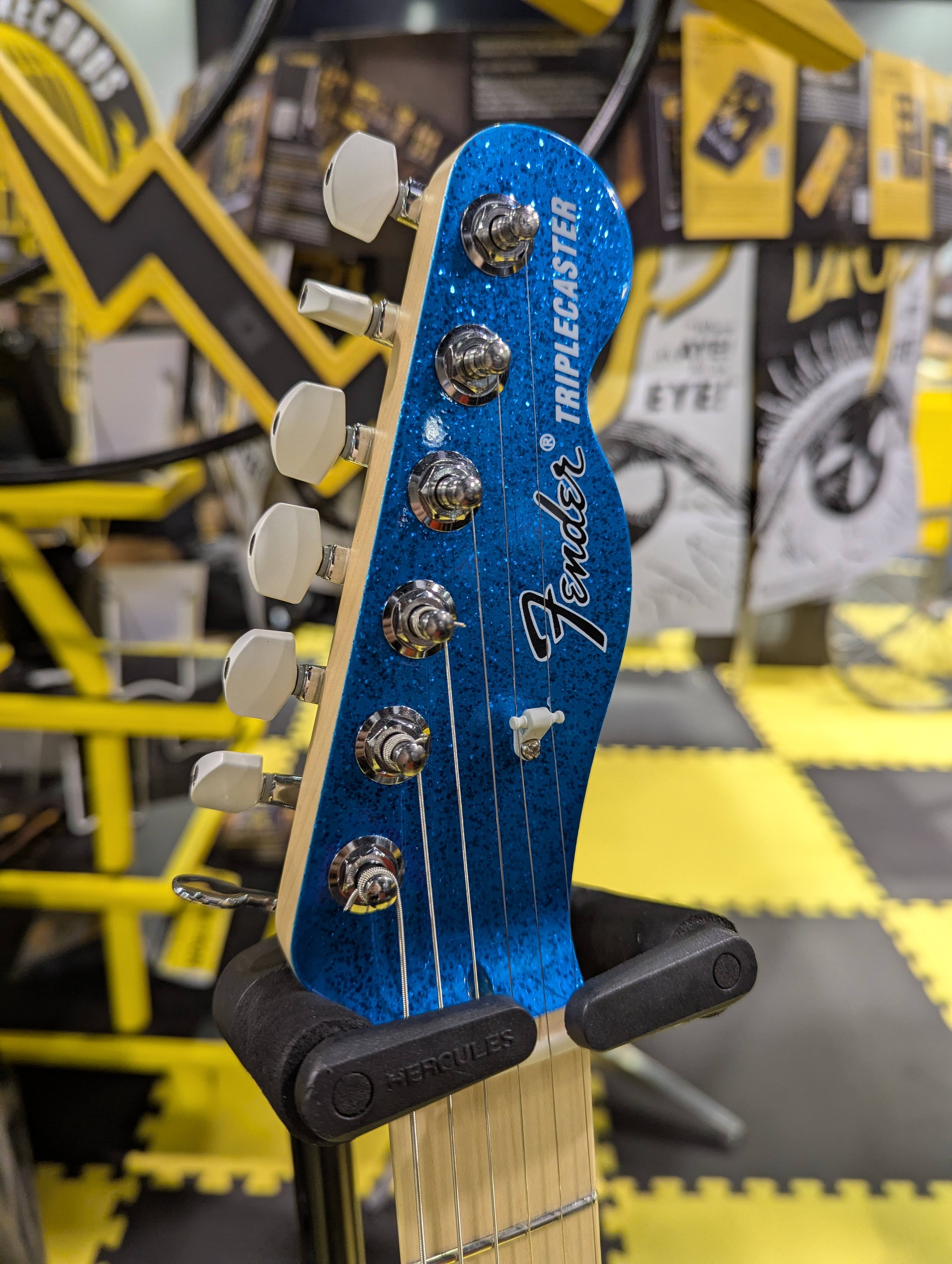 Jack White's Fender Custom Shop Triplecaster at NAMM 2025