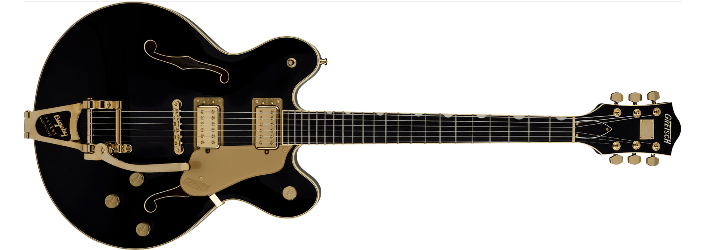 Gretsch Professional Collection Broadkaster LX Center Block in Black