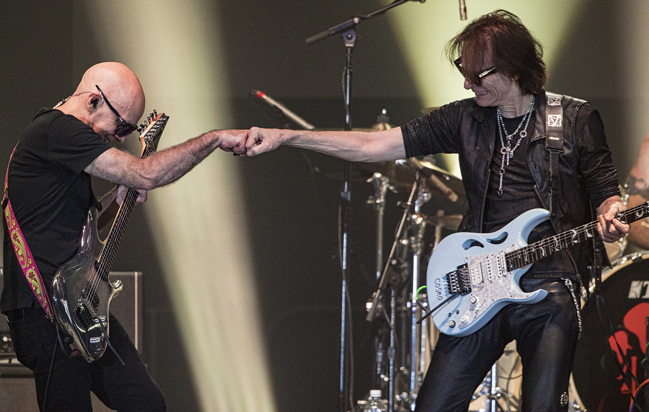 Steve Vai and Joe Satriani