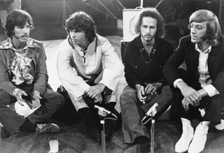 The Doors, pictured in London in 1968