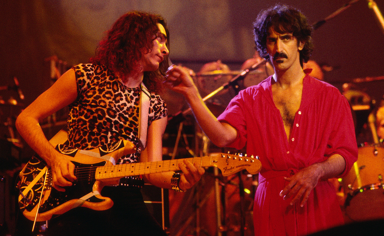 Steve Vai and Frank Zappa