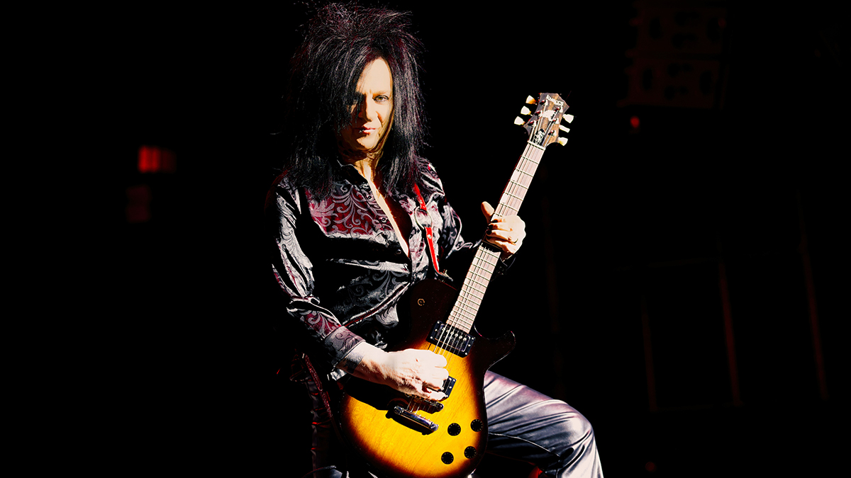 Steve Stevens performs onstage