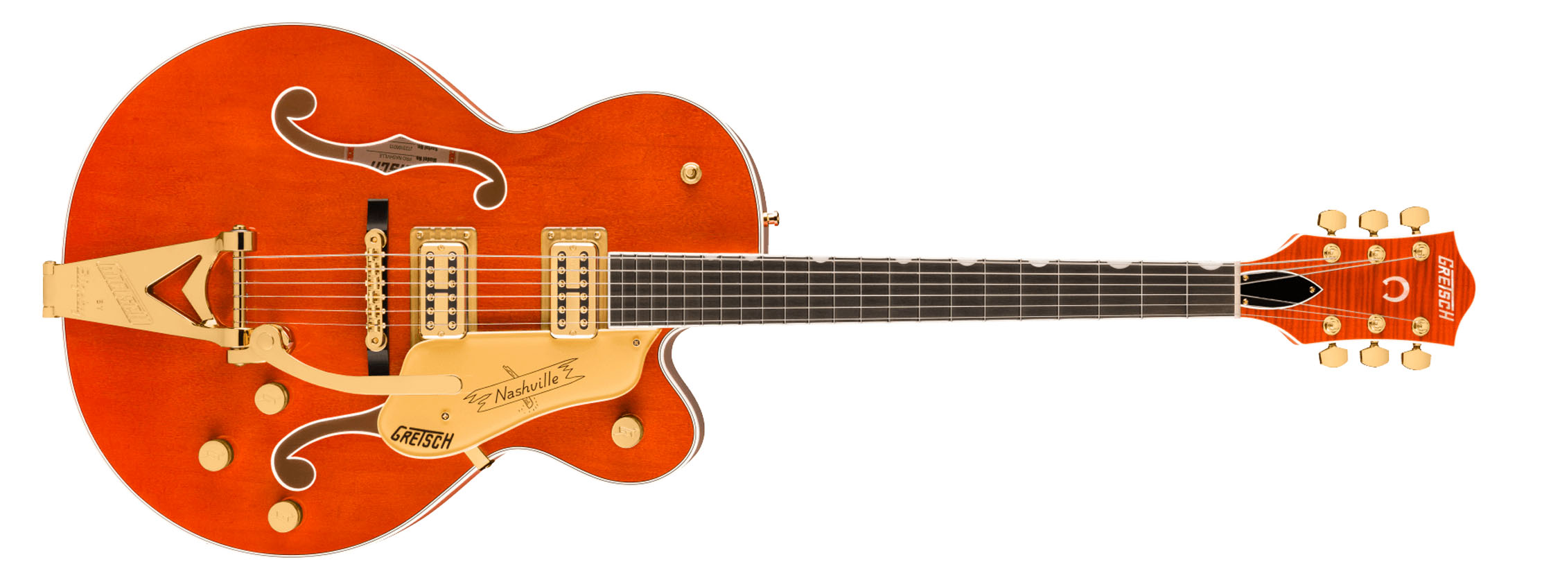 Gretsch Professional Series Nashville Hollowbody in Orange Stain