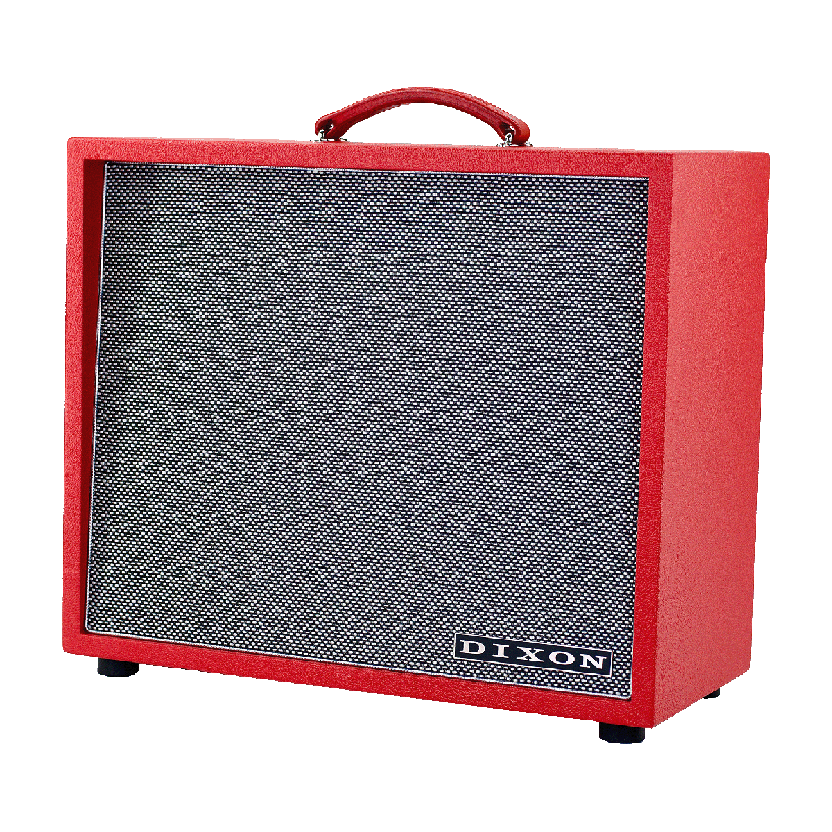 A photo of a Dixion Hummingbird 15 tube combo in Valentine red.