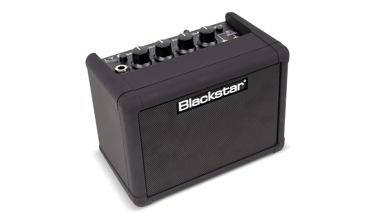 A Blackstar Fly 3 Charge mini amp