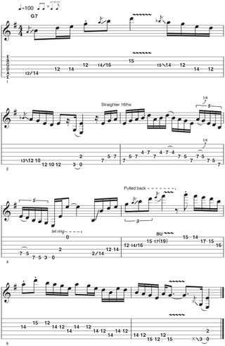 Joe Bonamassa Les Paul tips and licks ex3