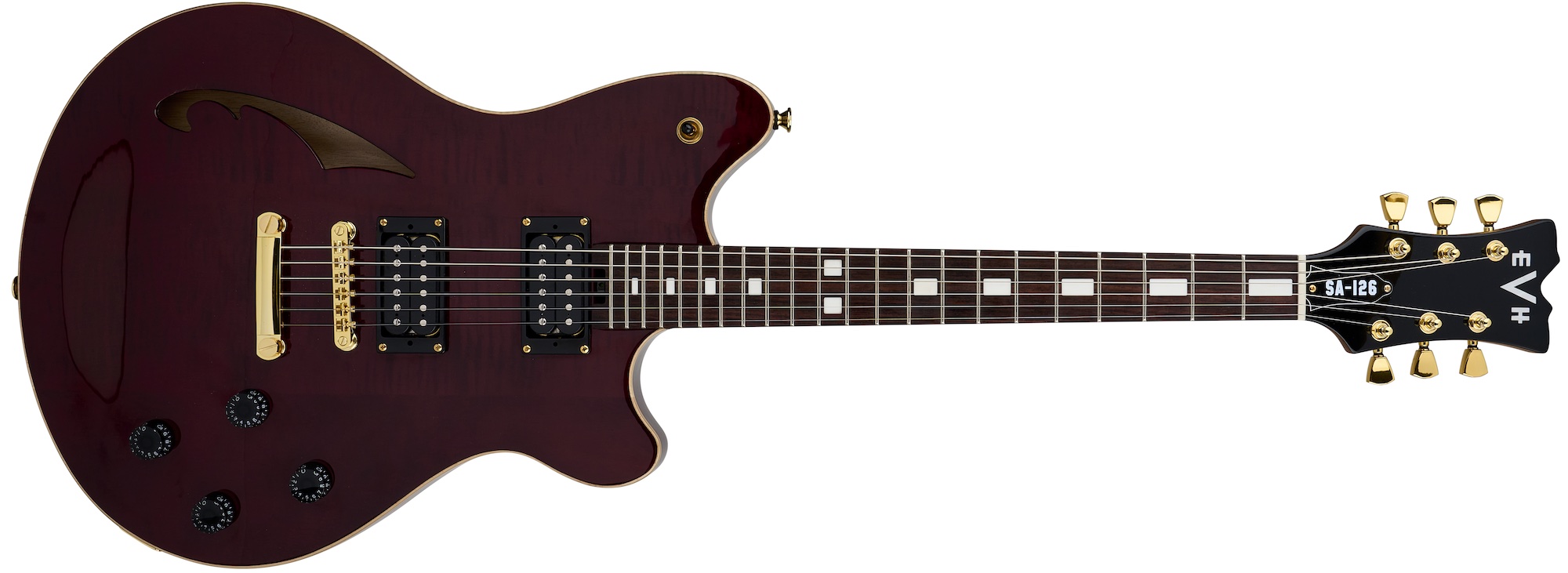 Two of EVH's new SA-126 Standard models