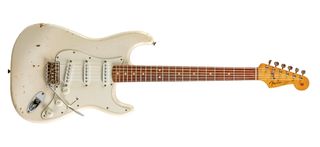 Jeff Beck's C. 1960 Olympic White Fender Stratocaster