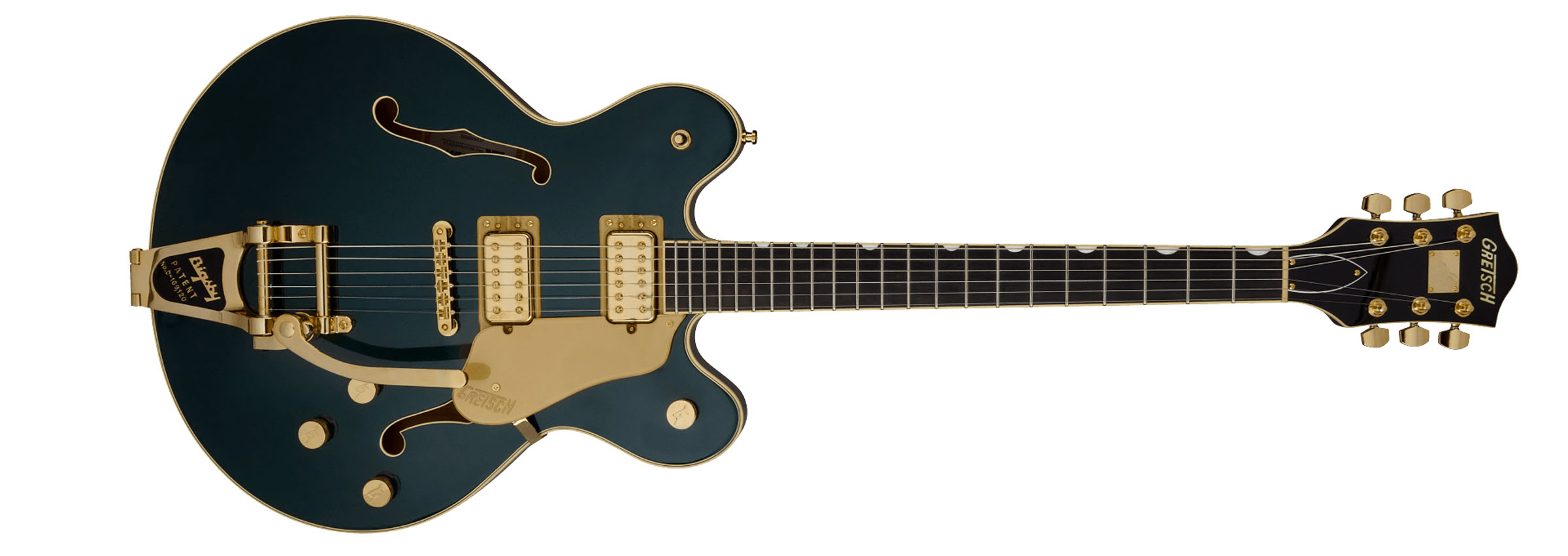 Gretsch Professtional Collection Broadkaster Center Block in Cadillac Green