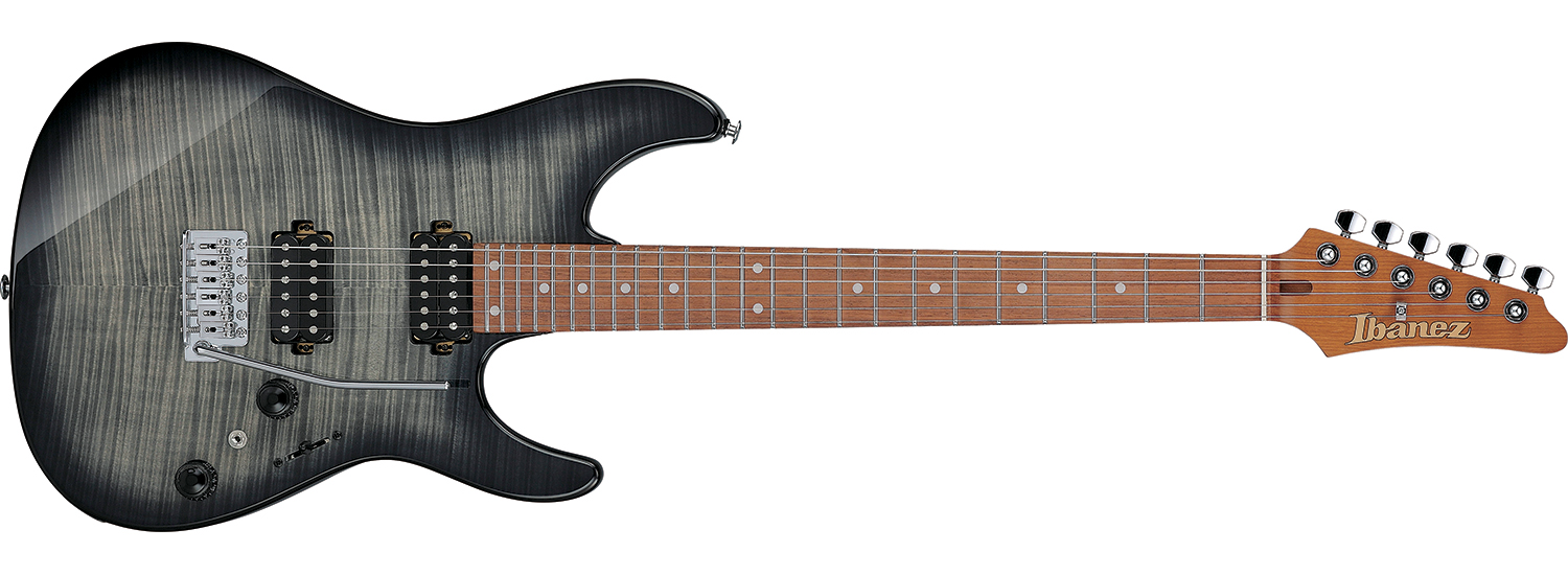 Ibanez AZ Standard 2025: a $549 s-style with a flame maple top, stainless steel frets and super-versatile switching.