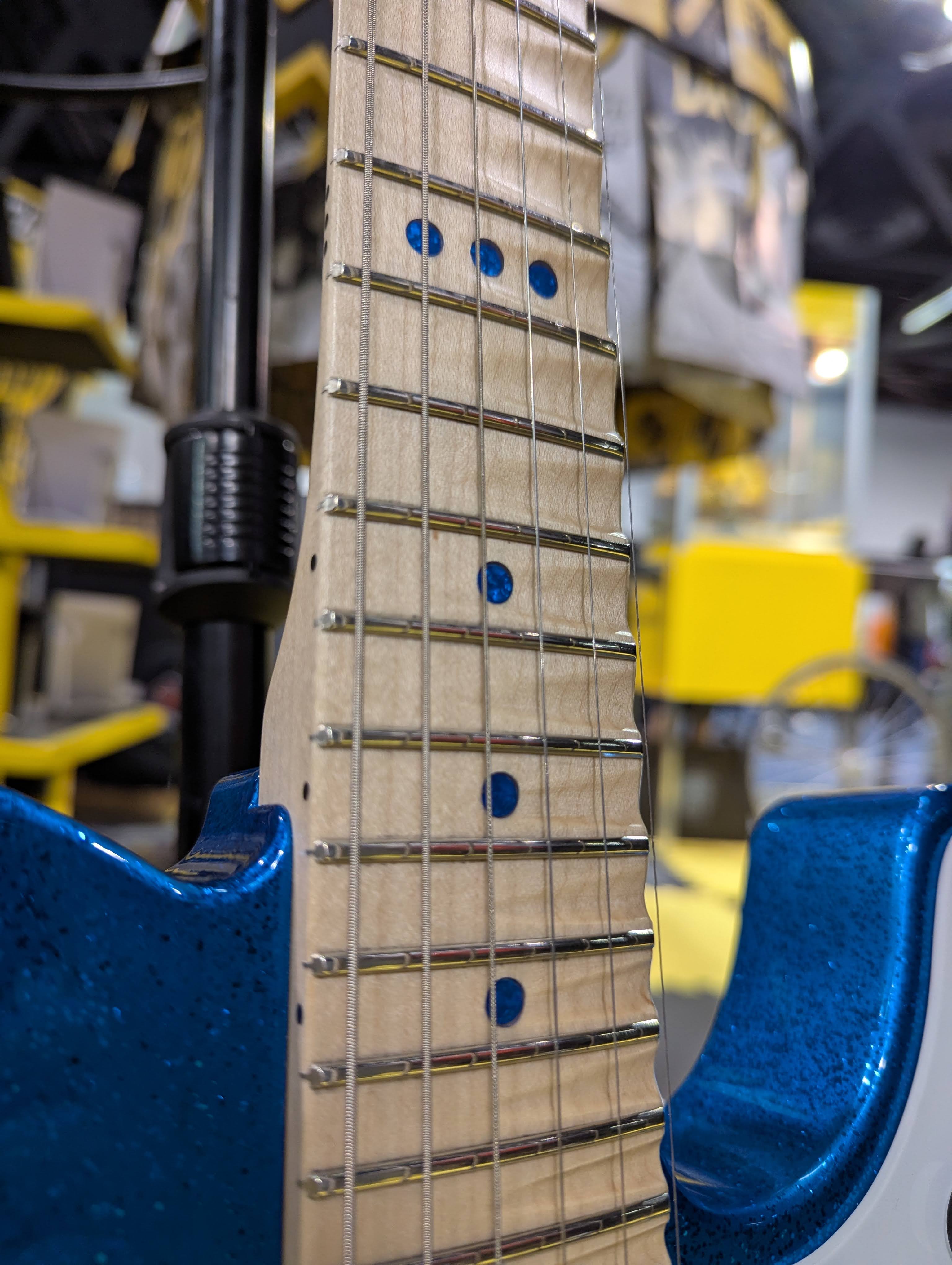 Jack White's Fender Custom Shop Triplecaster at NAMM 2025