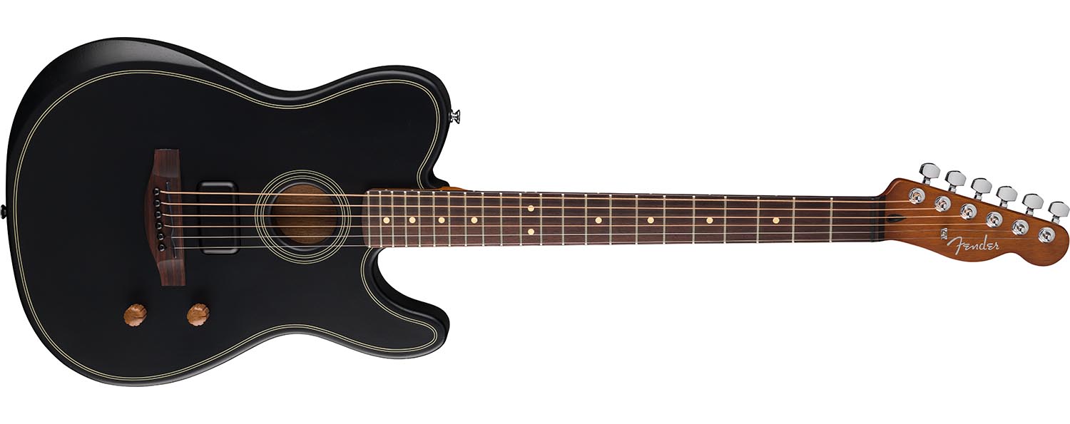 Fender Acoustasonic Standard Telecaster in Black